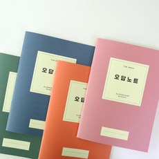 아트박스/문구앤토이스 [건망증] 건망증GMZ 더메모 초등 오답노트, 블루, 블루