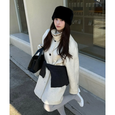 브랜드정품 제너럴아이디어 GENERALIDEA 울 발마칸 하프코트 OATMEAL WBE4L10526 361218