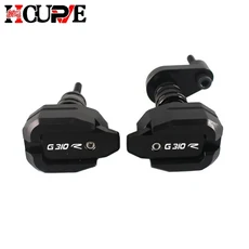 오토바이 액세서리 떨어지는 보호 프레임 슬라이더 페어링 가드 크래시 패드 보호대 G310R G 310R G310 R 2, 01 Black
