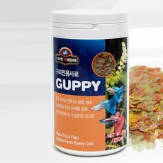 라이브오리진 구피 전용사료 35g 물고기 밥 먹이, 1개