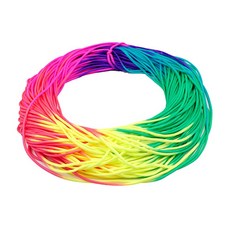 YOUGLE 화려한 무지개 코드 낙하산 줄 Paracord Tie Dye Style Type III 7 Strand 550 Paracord 5m 10m 20m, 보여진 바와 같이, 1개