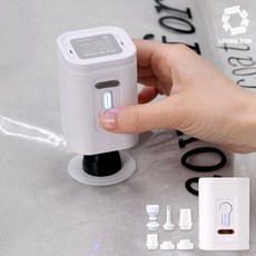 리빙톤 정리왕 무선 파워에어펌프 / 미니 무선 휴대용 펌프 압축팩펌프, 펌프단품, 1개