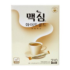 맥심 화이트골드 커피믹스, 11.7g, 210개입, 1개