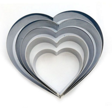 하트 무스틀 베이킹 디저트 케이크링 무스링 떡틀 스텐 모양 초콜릿링 모양링 하트틀 용품 다양 세트