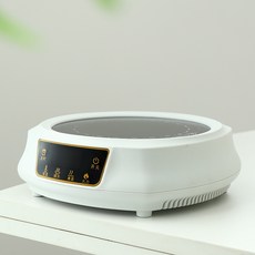 110V小型電陶爐 家用煮茶爐 迷你燒水泡茶爐 養生壺 多功能電熱爐, 升級款A15白色[帶散熱風扇}