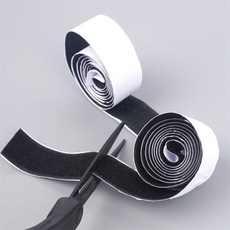 특가생활마켓 찍찍 보슬이까슬이 테이프 1M 전선정리, 검정, 1