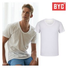BYC BYC 남성 런닝 부드러운 40수 반팔 런닝 1매