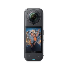 Insta360 X5 8K全景運動相機/街拍套組, 黑色