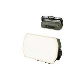 戶外多功能工作燈 磁吸應急照明 檢修燈 露營燈, 風隱綠 4000mah