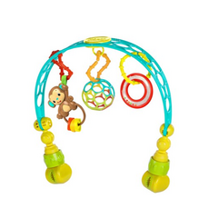 오볼 브라이트스타트 유모차 장난감, 혼합색(mix color), 2개