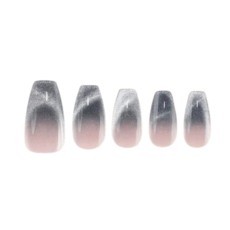 핑거수트 물광네일팁 프리미엄 디자인 라인 (M-01.빌로우 클라우드), 1개