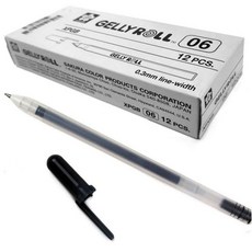 젤 드로잉 펜 파인 0.6mm 사무용 필기용 고급 79000EA 1EA, 본상품
