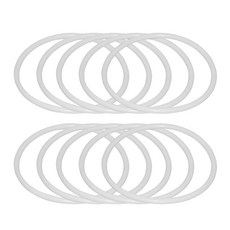 10Pcs 드림캐쳐 링 흰색 플라스틱 고리 20Cm 만달라 벽걸이DIY 공예 용품 끈 직물, [01] 옵션1
