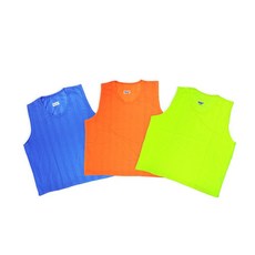 성인용 망사 팀조끼 폴리에스터 양면 블루