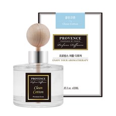 더허브샵 프로방스 퍼퓸 차량용 디퓨저 120ml, 클린코튼향, 3개