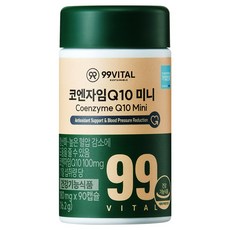 99바이탈 코큐텐 코엔자임Q10 미니, 1개, 90정
