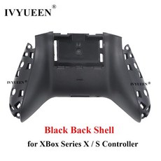 커버 사이드 전면 레일 셸 Xbox 그립 하우징 컨트롤러 페이스 IVYUEEN 후면 플레이트 100 X 핸들 케이스 고품질 시리즈 S, Black Back Shell, 한개옵션1