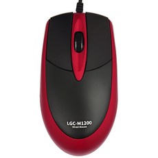 For LG 有線光電鼠標 M-1200, 紅色