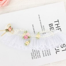 17CM 래베 천 펜던트 인형 아기 드레스 1 2 3세대 블라인드 박스 세트 액세서리 웨딩, 화이트 웨딩 드레스