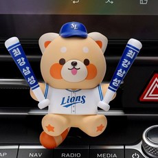 KBO 최강레시2 차량용 방향제 야구 굿즈 삼성라이온즈, 상세설명 참조, 없음