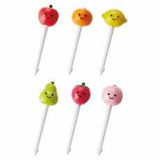 토루네 과일모양 픽 6p, 1개, 기타