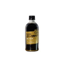 롯데 칸타타 콘트라베이스 블랙 콜드브루, 500ml, 15개