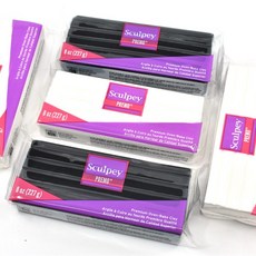 스컬피 프레모 8oz(227g) 낱개 조소재료, black