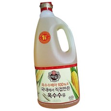백설 옥수수 식용유 1.8L 대두유, 1개