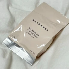WAKEMAKE 水光粉底霜 SPF30 PA++ 02號 附粉撲與補充蕊 輕透水潤光澤妝效, 1個, 補充蕊+粉撲 02