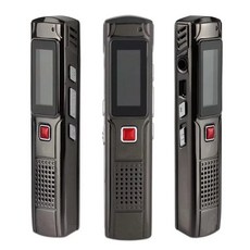 【蒐證錄音筆】課用錄音筆 8GB 神器 反霸凌 靜音 一鍵錄音 工作蒐證 簽約 談判 密錄 補習班 複習 辦公, Black