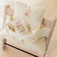 베베아고 트립트랩 쿠션 세트 호환 베이비 방수 방석, 화이트방석쿠션, 화이트