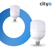 씨티 LED 크림벌브 글러브램프 30W 26B 보안등, 전구색, 1개