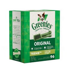 Greenies 健綠潔牙骨 迷你犬/小型犬/中型犬, 1個, 迷你2-7kg/96支+樂扣水壺x1, 765g, 迷你2-7kg/96支