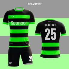 오레인 족구 전사유니폼 JGJS005 그린