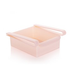 樂邦 冰箱抽屜式收納盒-冰箱 廚房 抽屜 收納盒 桌下收納 冰箱收納盒 冰箱抽屜 冰箱置物層 收納, 粉色, 1個