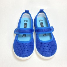 兒童室內鞋 透氣網布魔鬼氈鞋
