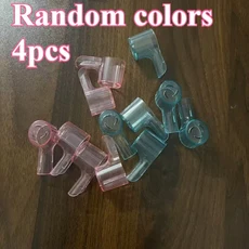 2/4/12PCS 방진 커버 휴대용 칫솔 헤드 교체 가능한, 01 Random 4pcs