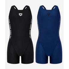 아레나 수영복 여아동 라인 3부반신