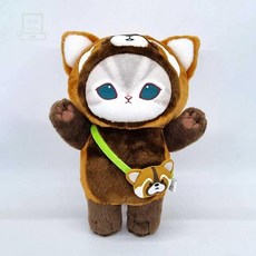 스토어-소유 중형사이즈인형제품 모후샌드 레서판다 코스튬 봉제인형 28cm