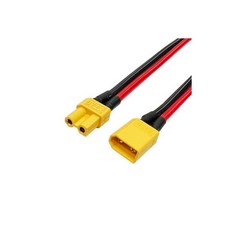 XT30 커넥터 실리콘 케이블 AWG16 연결 전기 배선 10cm 암컷 F, XT30 커넥터 실리콘 케이블 AWG16 연결 전기 배