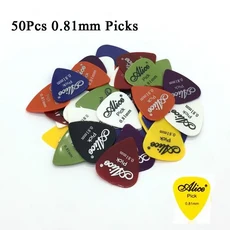 일렉트릭 기타 피크 어쿠스틱 음악 0.58 1.20 두께 액세서리개/세트, 12 50 0.81mm