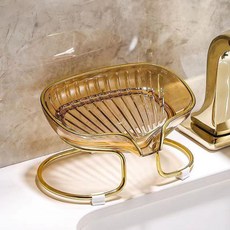 다미타니 유럽풍 비누 받침대 물빠짐 트레이 거치대 OCZ0596, 1개, 브라운