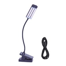 데스크톱 조명 조정 가능한 LED 책 조명 조정 가능한 LED 책 조명, 1개