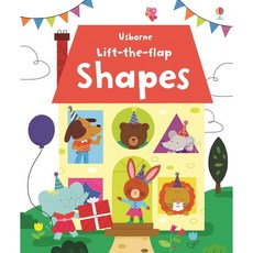 Usborne 翻翻書 認知形狀 兒童硬頁書, 詳見詳細資訊