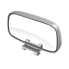 차량 사각지대 거울 간편 설치 각도 조절 광각 볼록 디자인 후방, 1개, 1. Silver