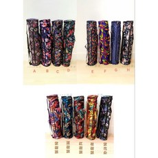 Juan 瑜珈 瑜伽墊收納袋 大容量耐磨收納包, 桔樹葉, 1個