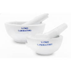 V-TWO LABORATORY 陶瓷乳缽研缽, 1個, 3吋乳缽(9CM)一組