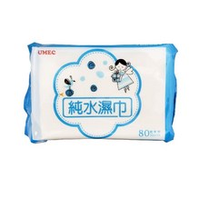 優美科 純水濕紙巾, 1個, 80張, 1g