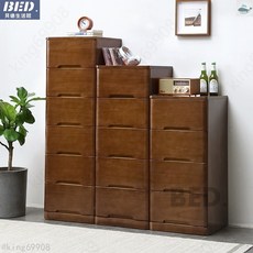 免安裝實木抽屜櫃夾縫櫃：35/55cm寬多層帶輪儲物收納櫃, 35寬·原木色/胡桃色/經典白 備註顏色,4個