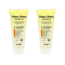 시카알엑스 율무인허니 퓨리파이 스킨팩 180ml 요철제거 쿨링 열감 진정 모공수개선, 2개, 1개입